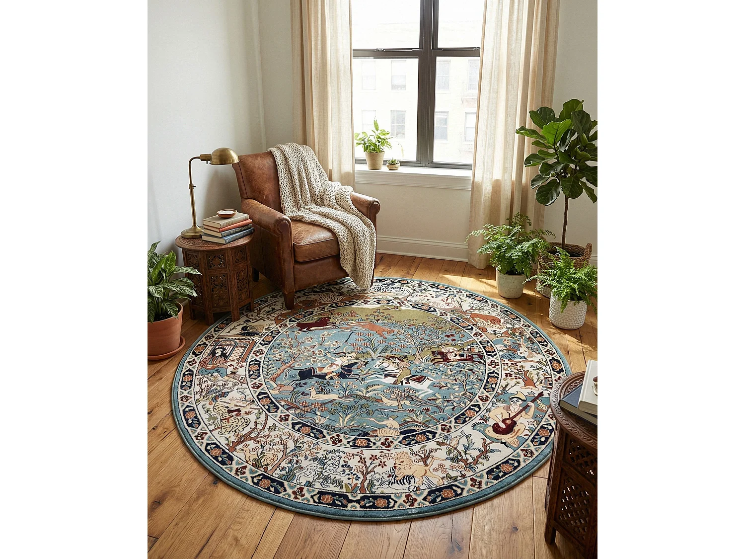 Tapis Nain Design T-1610