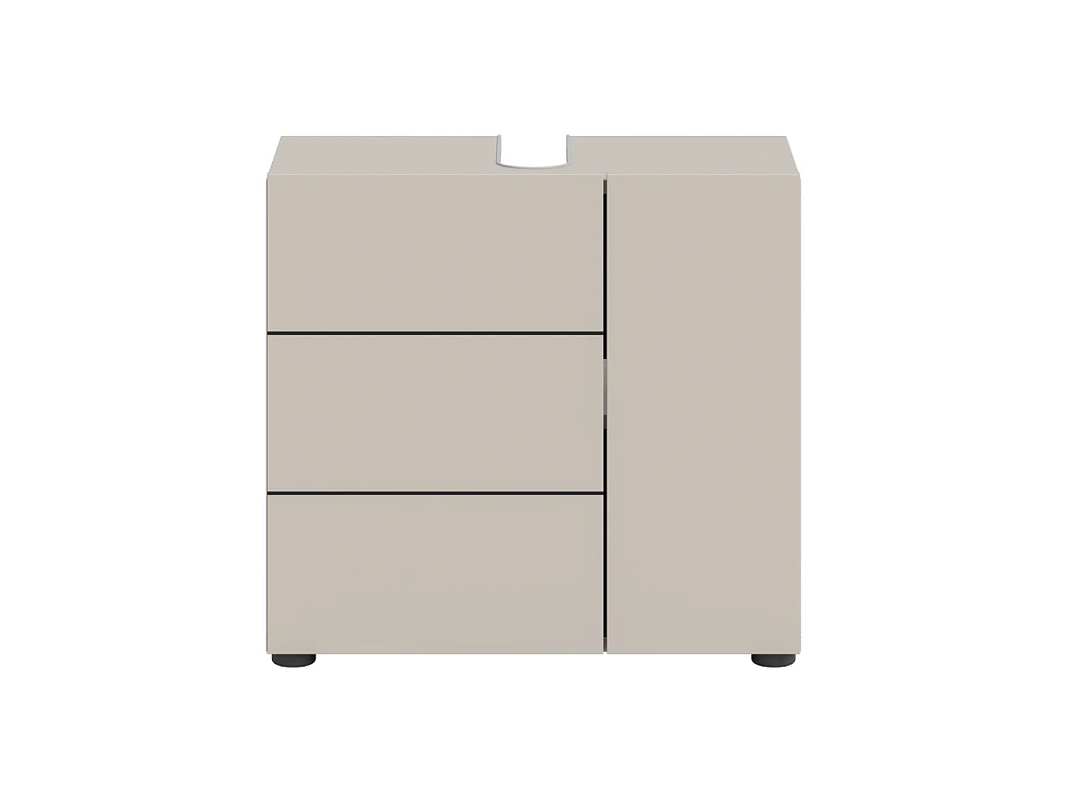 Wastafelonderkast 2 deuren B60 cm - NUA