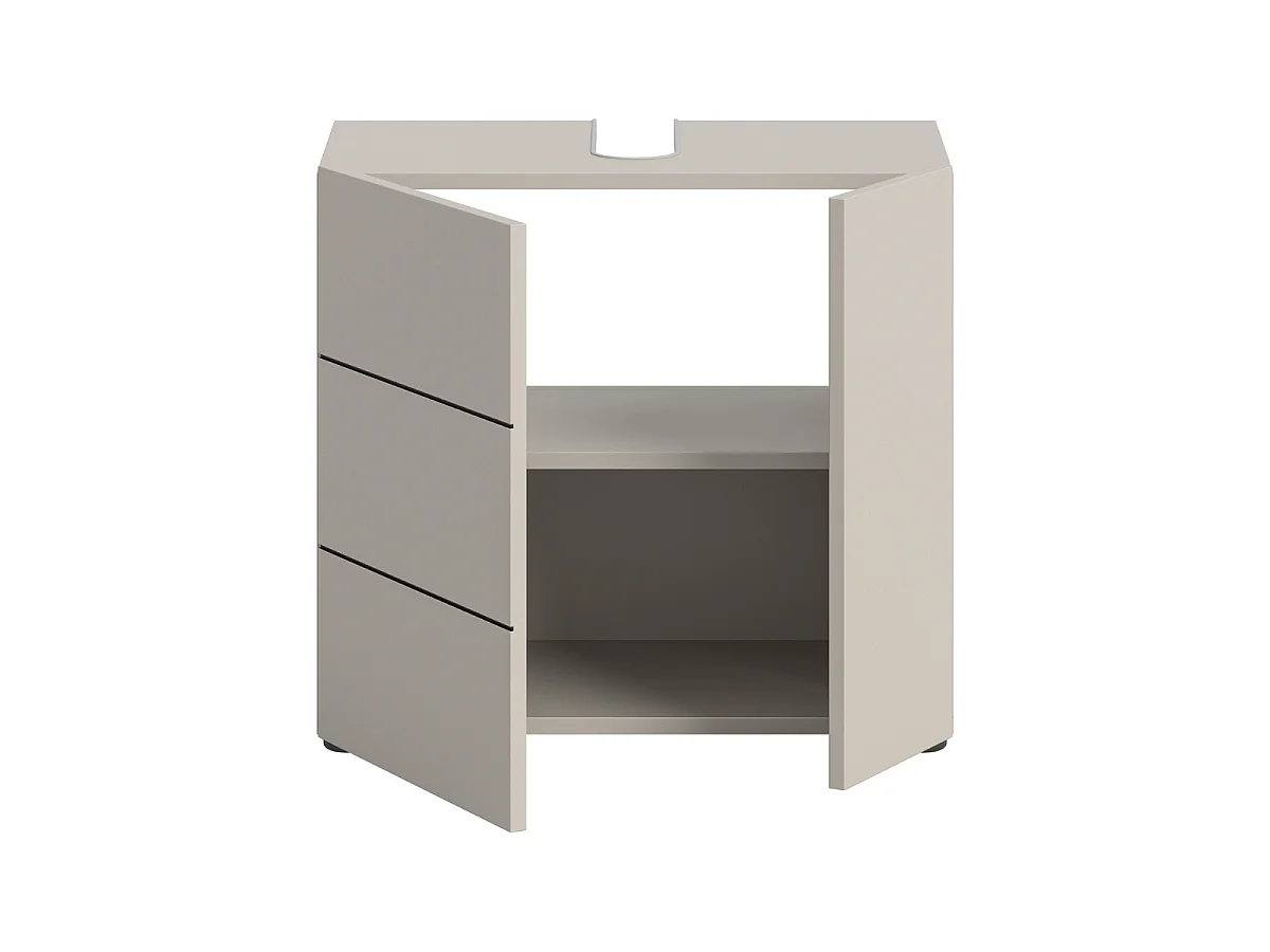 Wastafelonderkast 2 deuren B60 cm - NUA