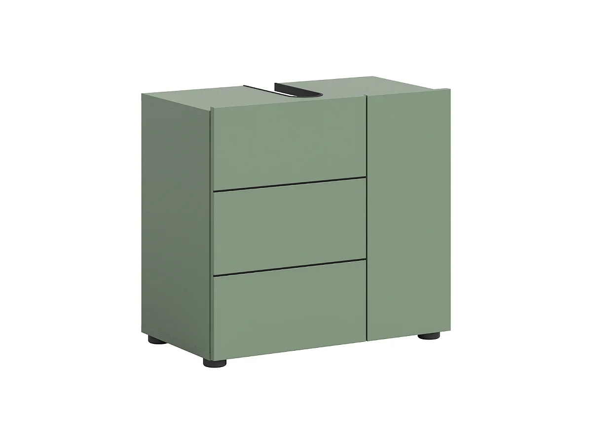 Wastafelonderkast 2 deuren B60 cm - NUA