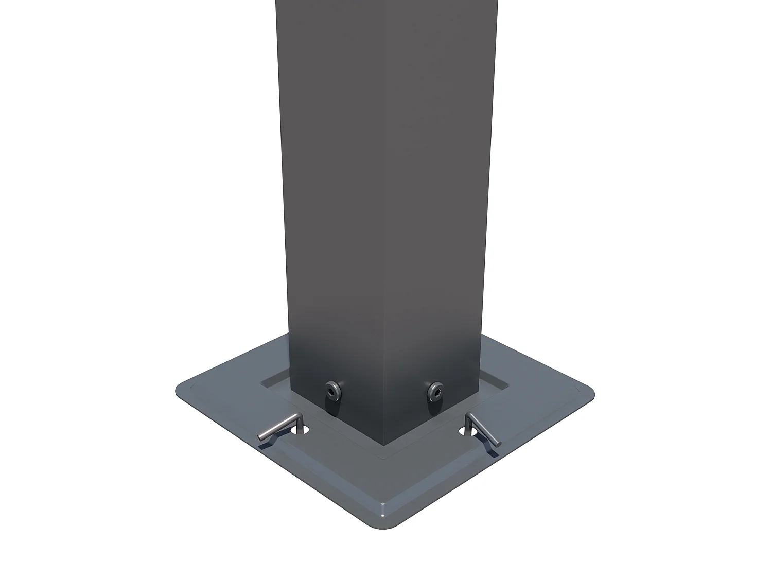Pergola autoportée VELA en aluminium 5.81 m², gris anthracite, toit rétractable, 4x3m, pour les jardin et les cours