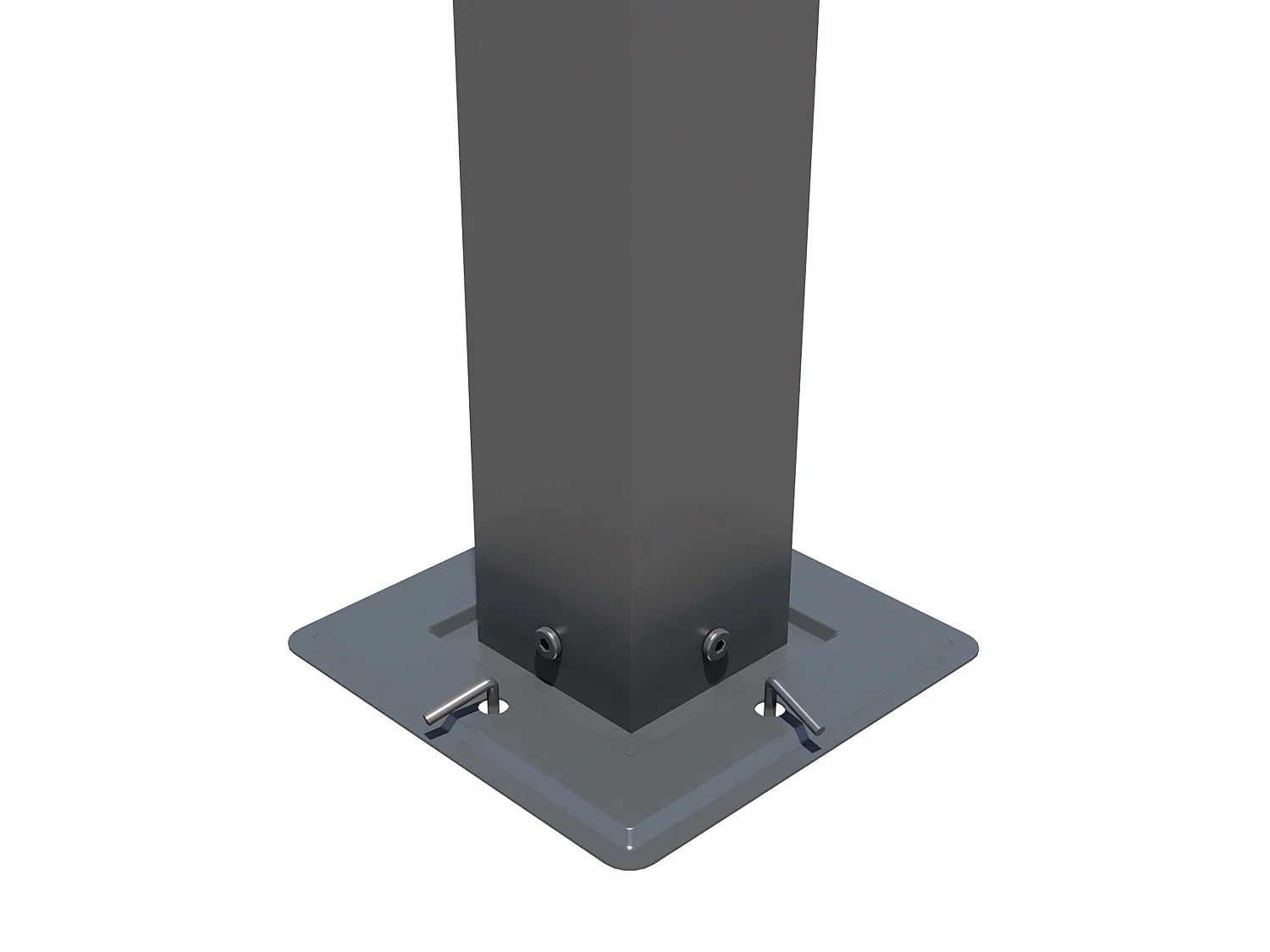 Pergola autoportée VELA en aluminium 5.81 m², gris anthracite, toit rétractable, 3x3m, pour les jardin et les cours