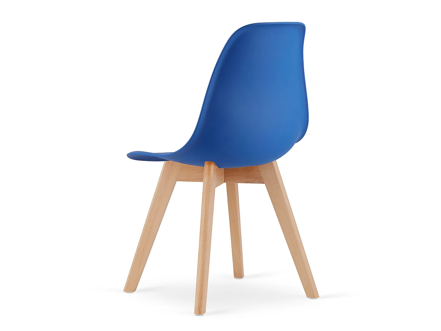 Eetkamerstoel KITO ergonomisch polypropyleen blauw 80x46x54,5 cm