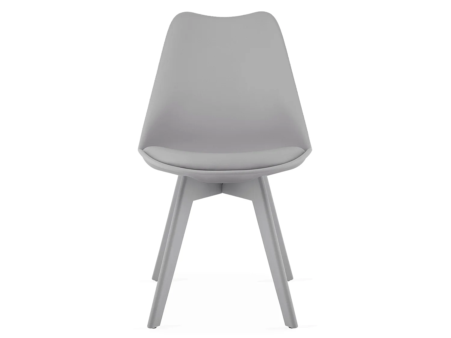 MARK eetkamerstoel ergonomisch polypropyleen grijs 82x49x47 cm