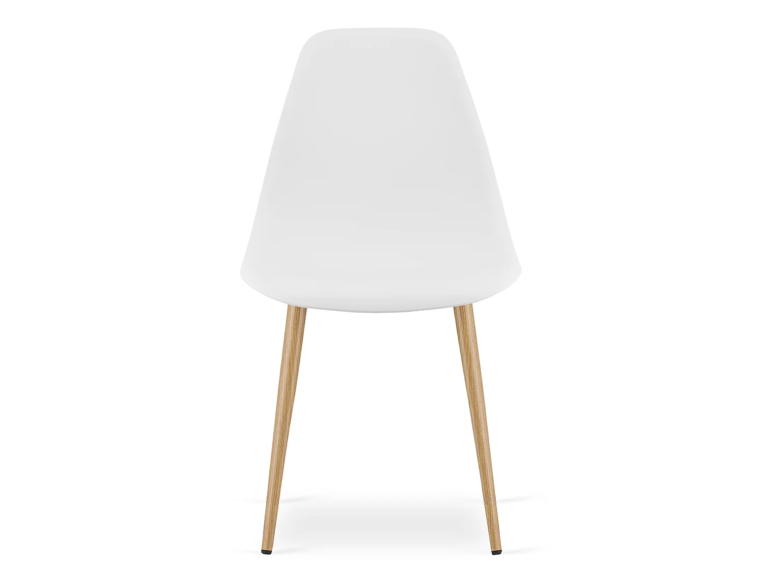 Eetkamerstoel WAT modern polypropyleen wit 84x46x51 cm