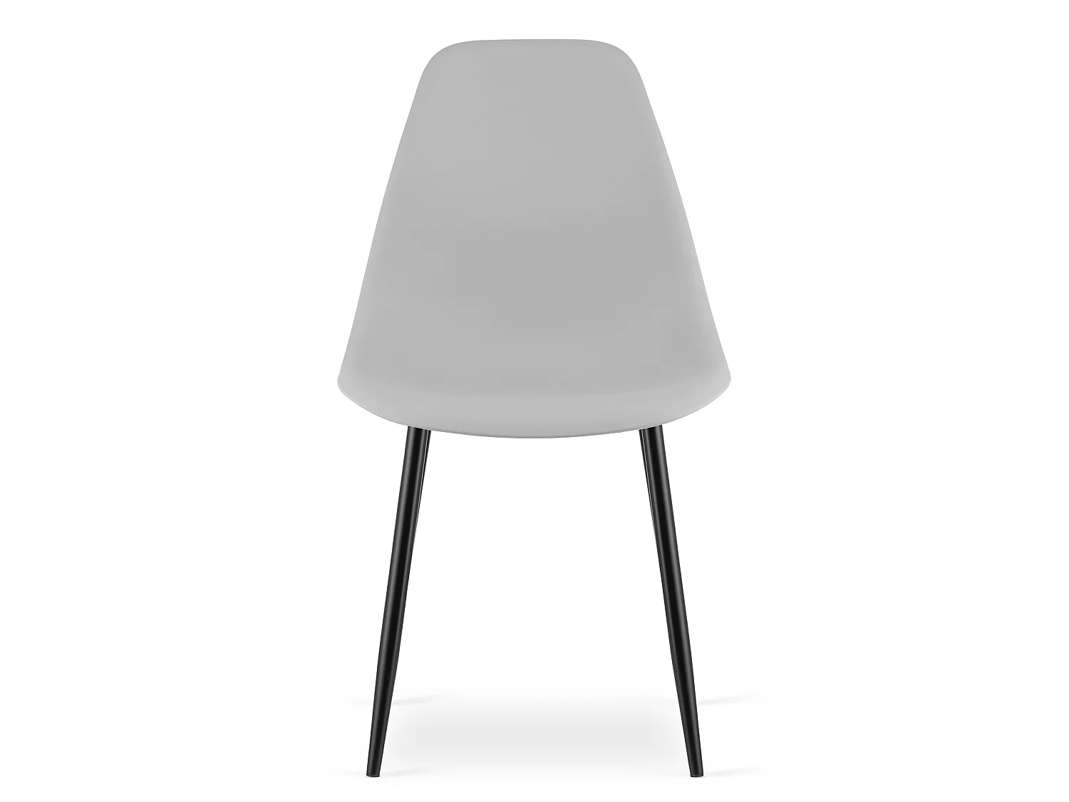 Scandinavische eetkamerstoel WAT polypropyleen grijs 46x51x84 cm