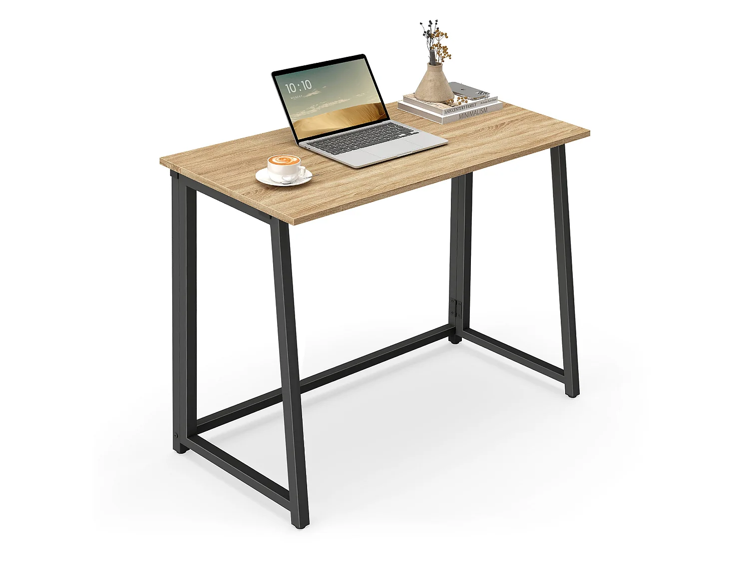 Bureau informatique MAX 1.0 - sonoma / pieds noirs