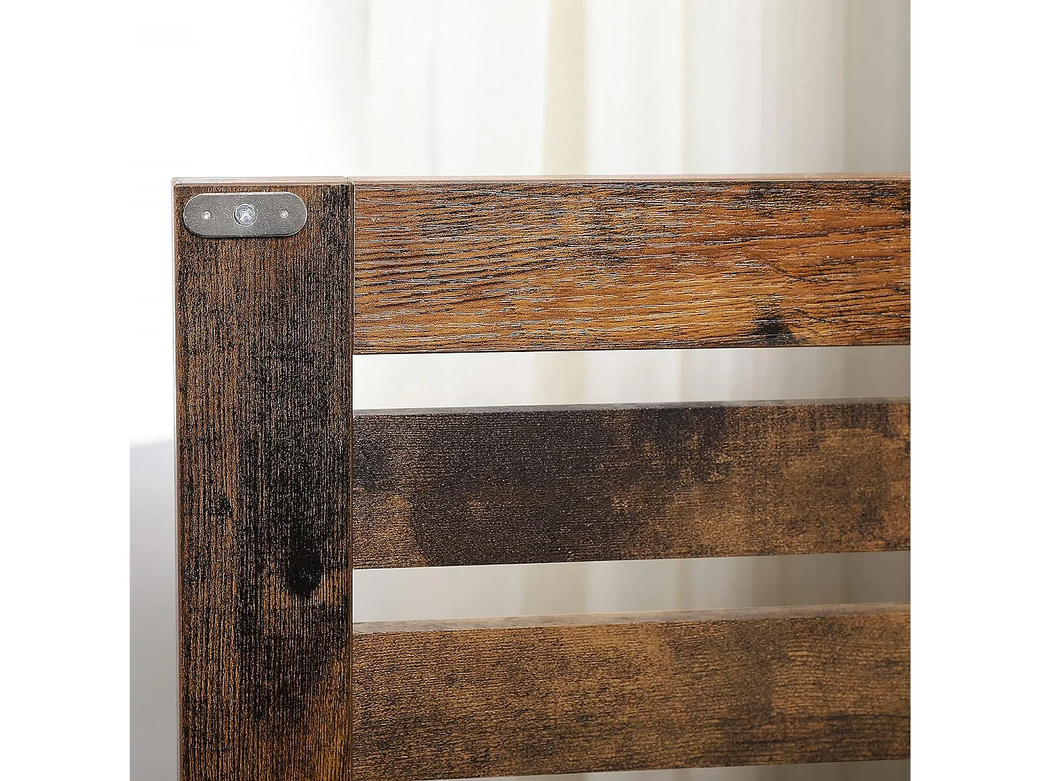 Badkamerkast praktisch spaanplaat rustiek bruin 60x30x63 cm