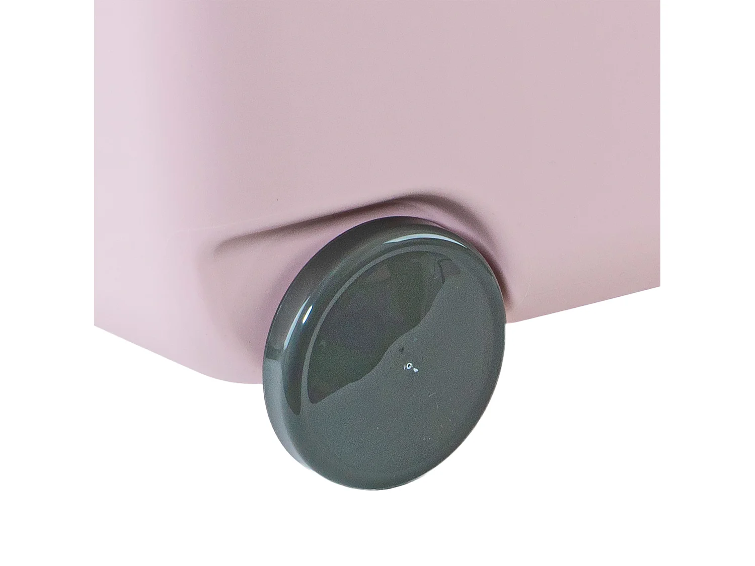 Boîte de rangement pour jouets à roulettes en plastique ours rose 55 L 53,4x39,8x37 cm