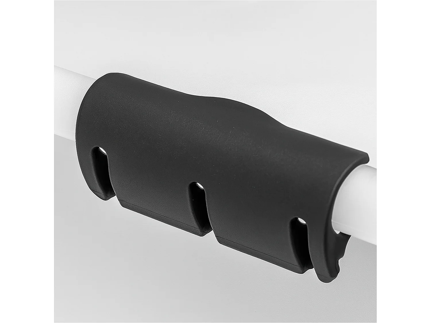 Boîte de rangement en plastique avec couvercle à clips 16 L, plastique, lait, 38,6x29x21,7 cm