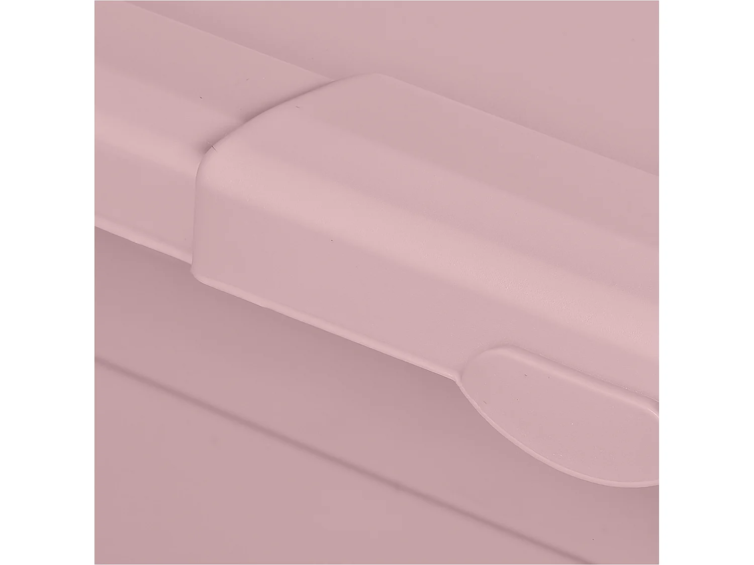 Boîte de rangement pour jouets avec couvercle en plastique rose panda 30 L 25,2 cm