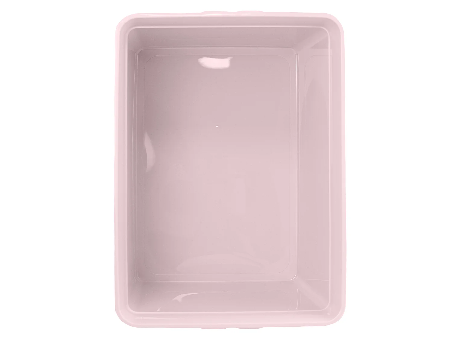 Boîte de rangement pour jouets avec couvercle en plastique rose panda 30 L 25,2 cm