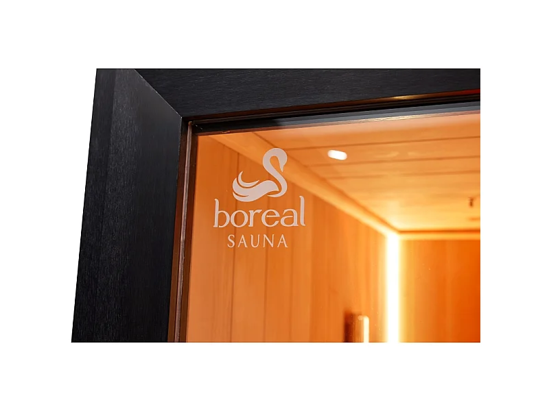 Sauna traditionnel Boreal® CELEST 120 - 1 à 2 places - 120x120x190 cm