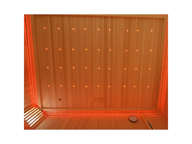 Sauna finlandais Nordica® Vapeur V56 (5 à 6 places) - 203 x 162 x H.200
