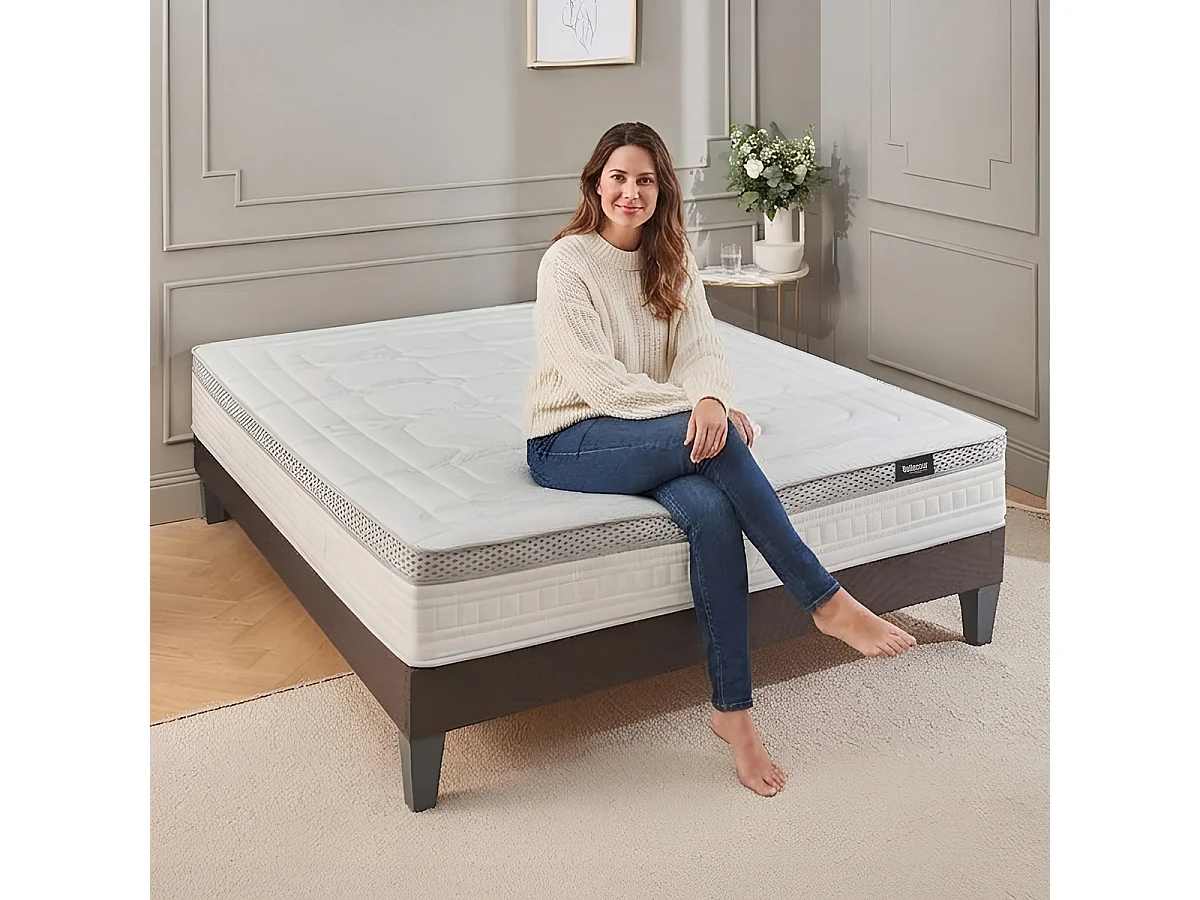 Matelas Hybride 28 cm CONCORDE II - 90x190 cm