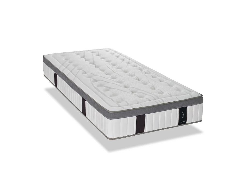 Matelas Mémoire de forme ALTESSE - 27 cm -  80x200 cm - Blanc