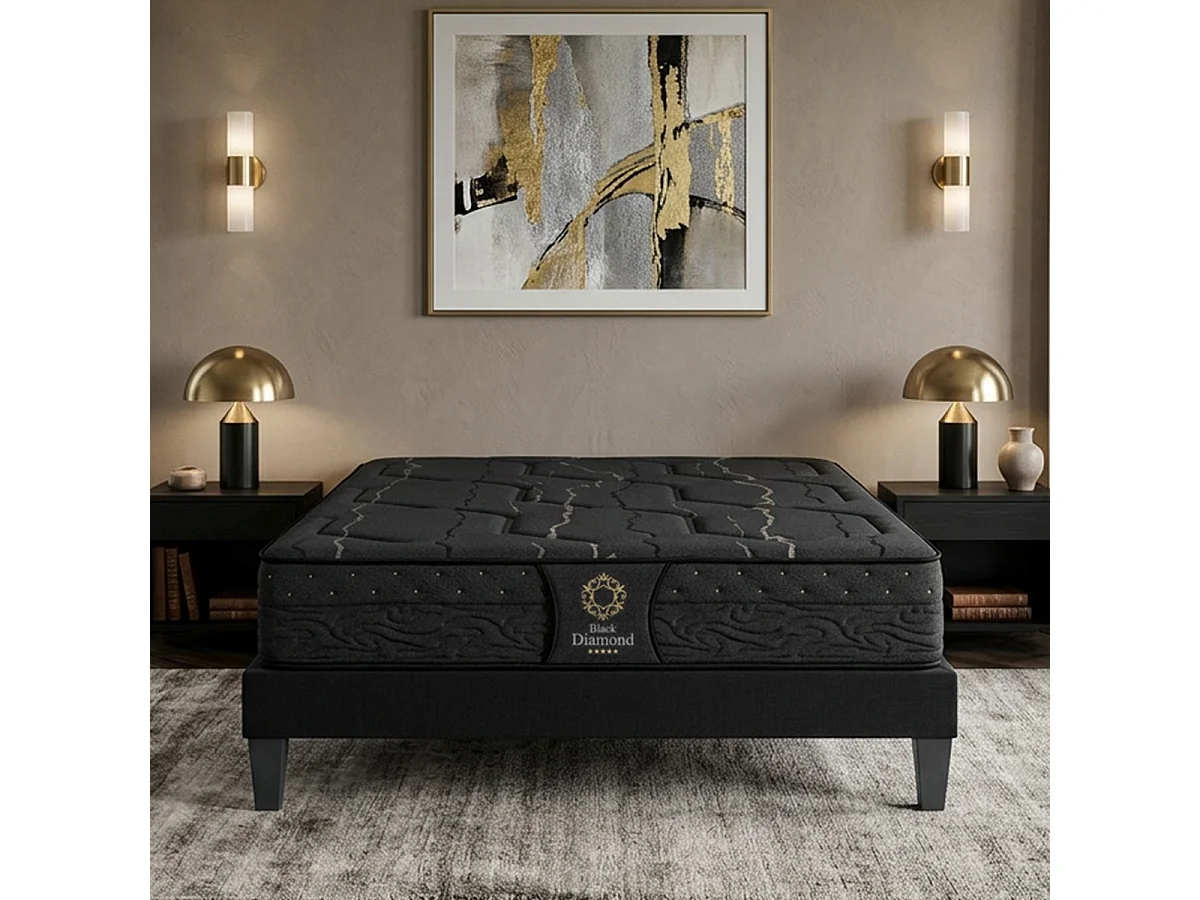 Matelas Hybride 32 cm BLACK DIAMOND 180x200