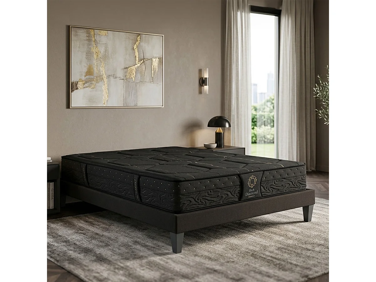 Matelas Hybride 32 cm BLACK DIAMOND 180x200