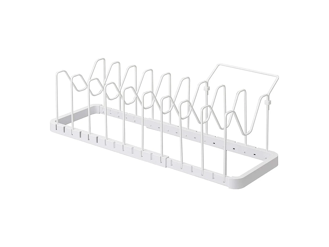 Rangement poêles et couvercles extensible en acier
