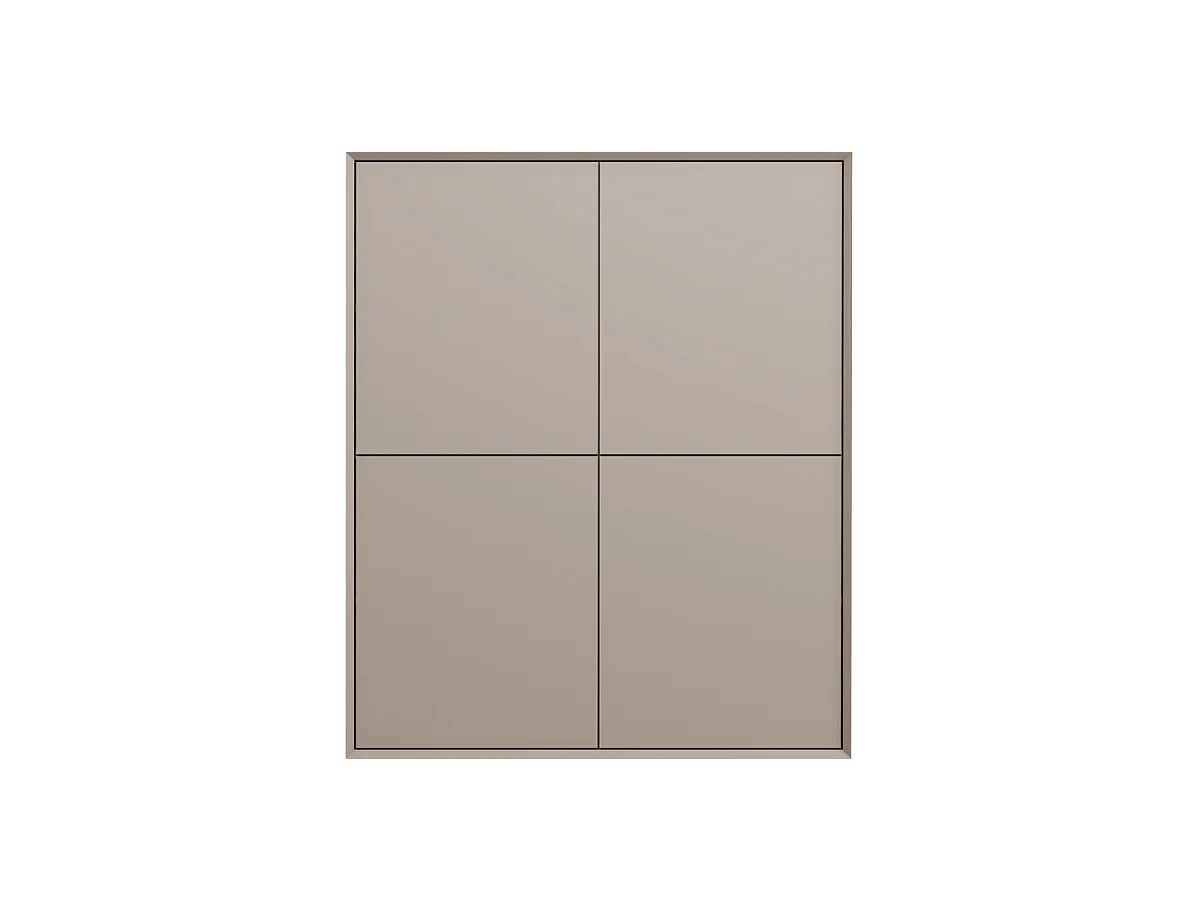 Dressoir hoog 4 deuren L100 cm - ORÉLIA