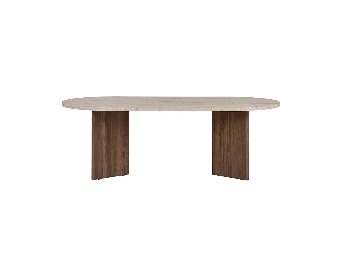 Ovale salontafel L119 cm - IRIS