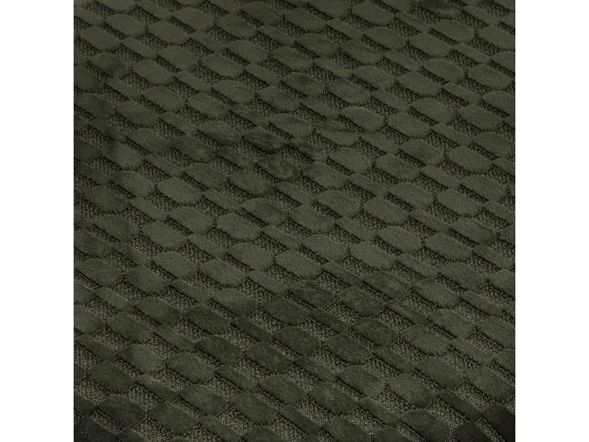 Pouf en Velours "Selia" 38cm Vert Cèdre