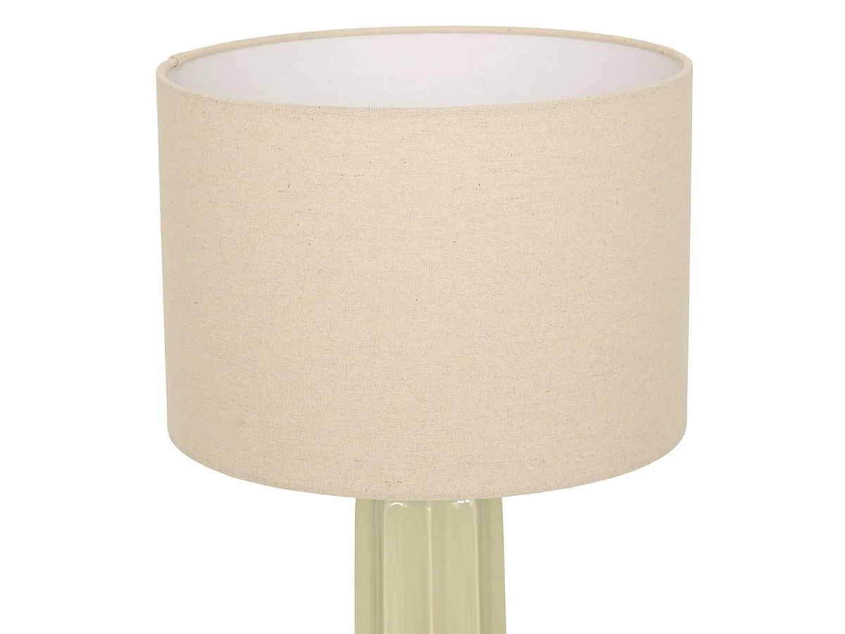Lampe à Poser Fleur "Vinny" 55cm Vert