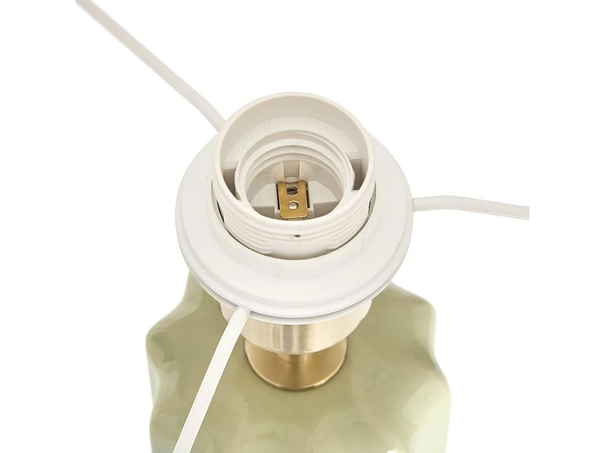 Lampe à Poser Fleur "Vinny" 55cm Vert