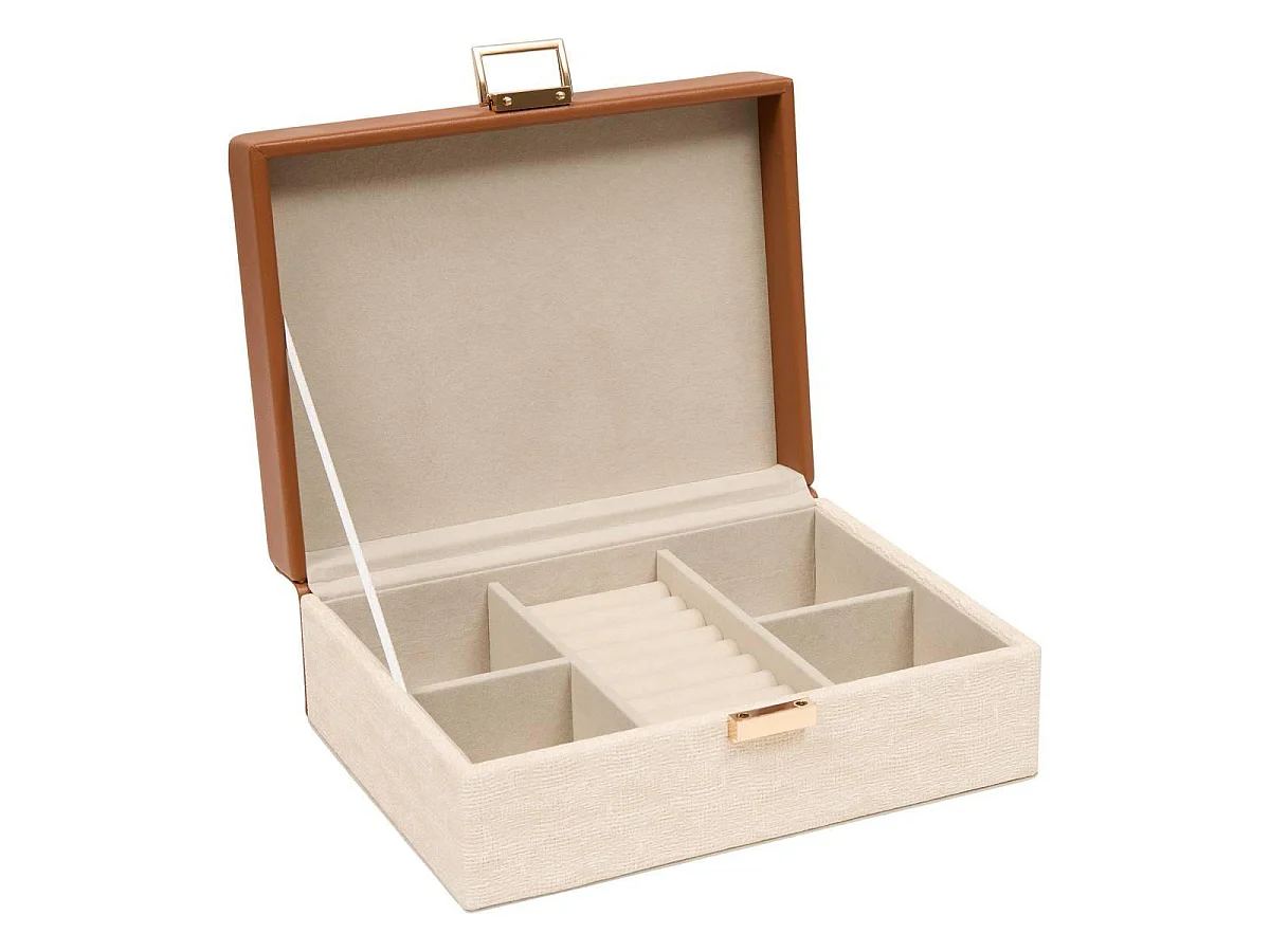 Boîte à Bijoux Design "Whisky" 22cm Crème