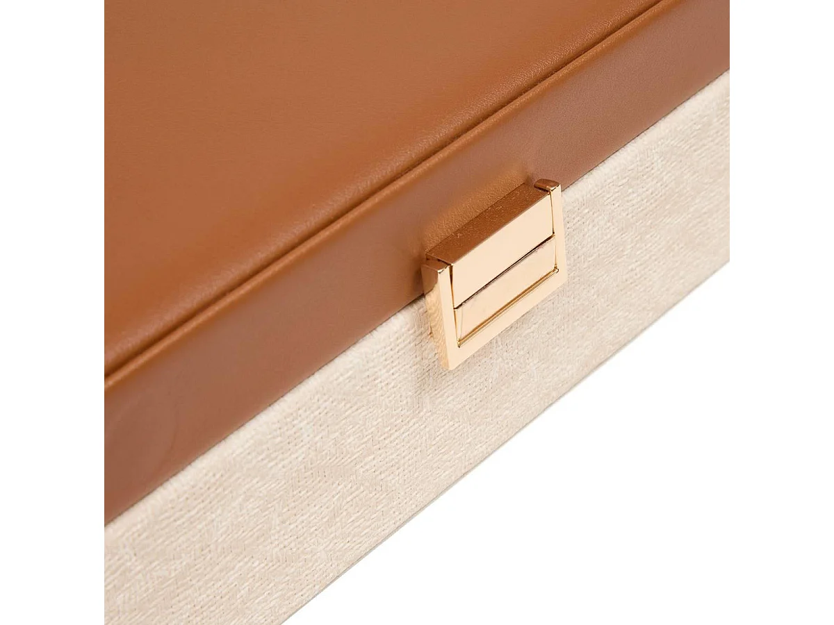 Boîte à Bijoux Design "Whisky" 22cm Crème