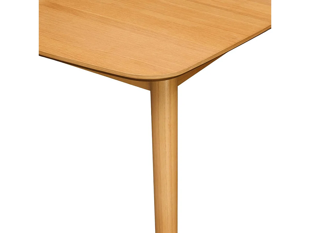 Table à Manger Extensible "Tilda" 160-200cm Beige