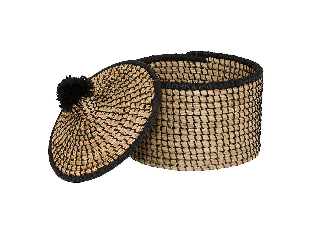 Lot de 3 Paniers de Rangement "Nyero" 44cm Beige