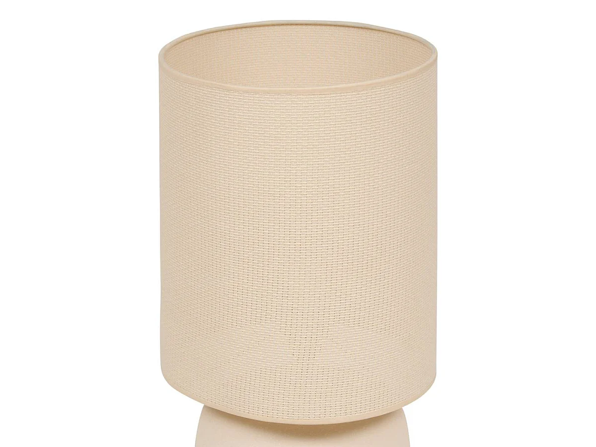 Lampe à Poser Boule "Obine" 56cm Beige