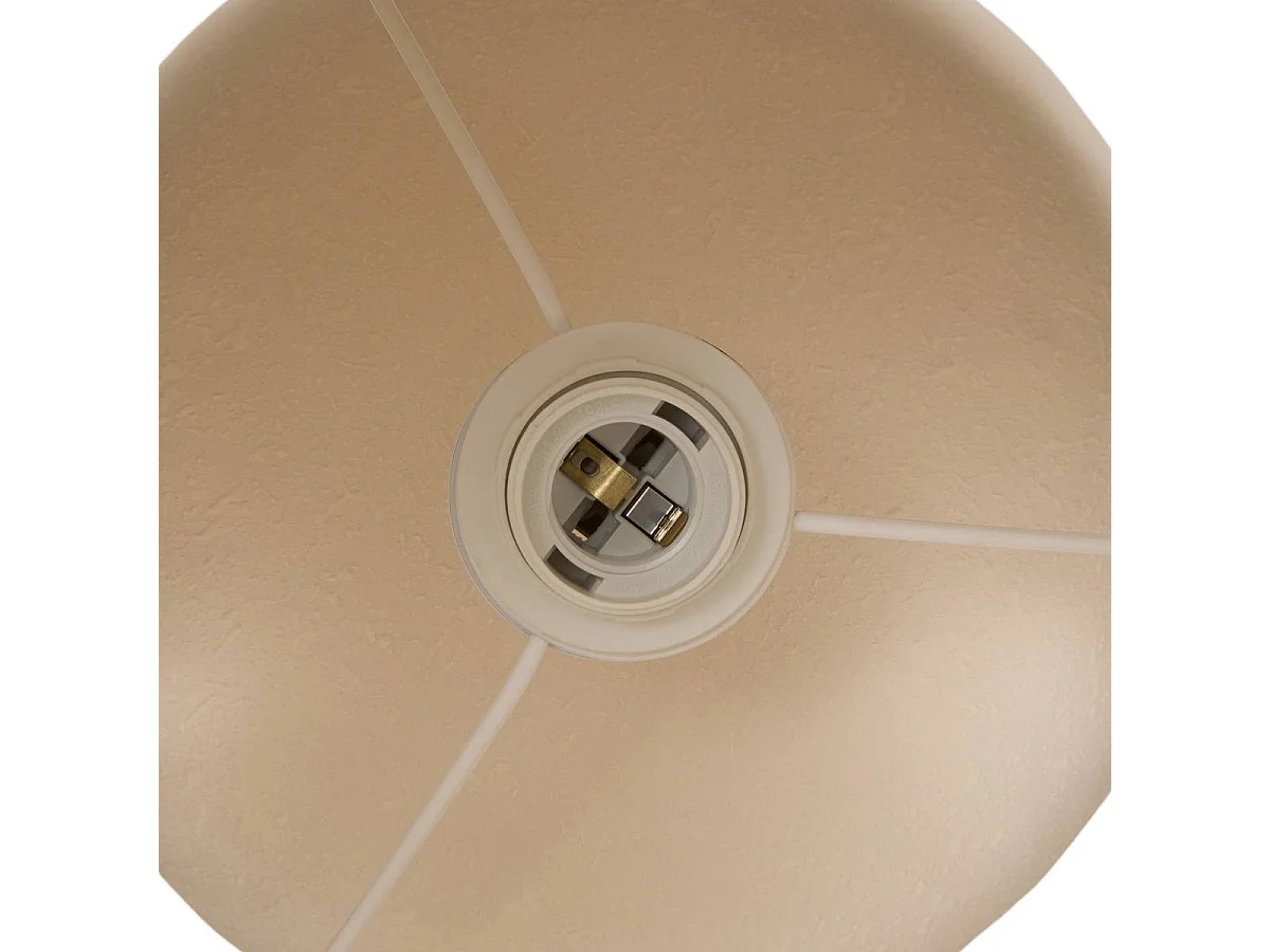 Lampe à Poser Boule "Obine" 56cm Beige
