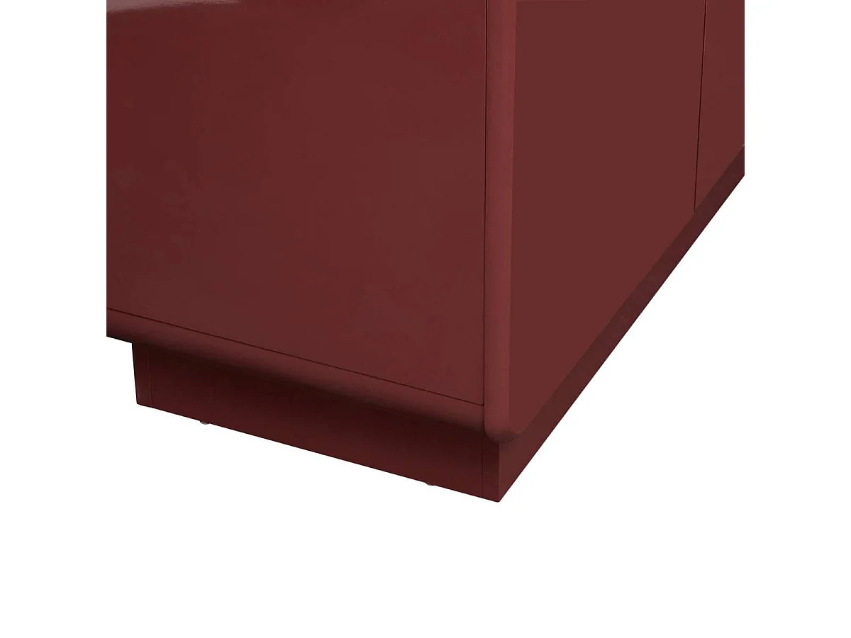Buffet 2 Portes "Douglas" 80cm Bordeaux