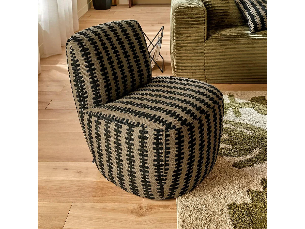 Chauffeuse Design "Leone" 71cm Vert