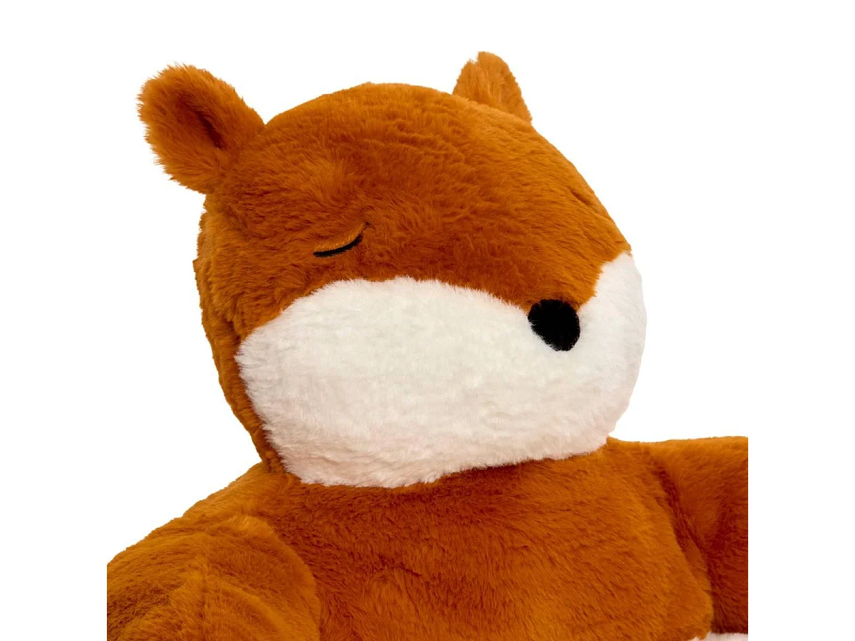 Fauteuil Enfant Renard "Zafa" 48cm Marron
