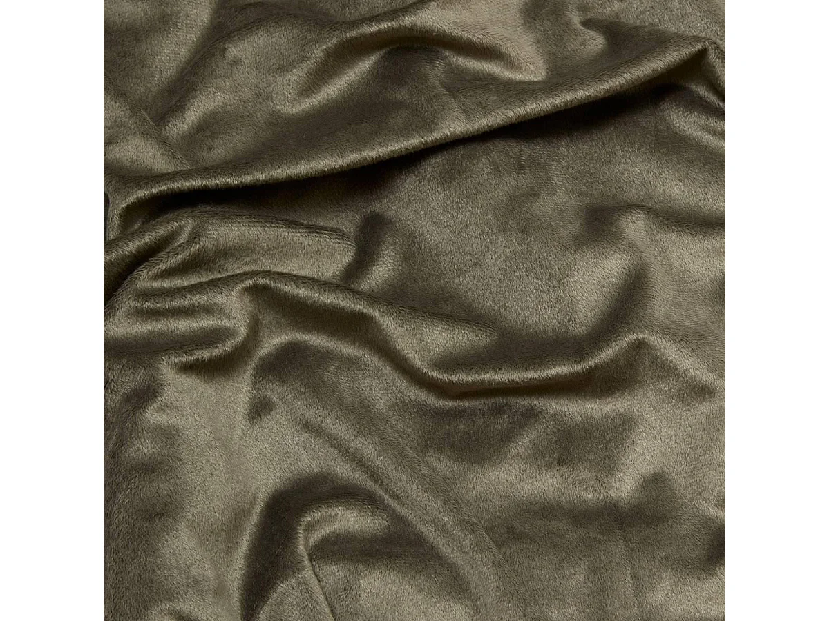 Plaid Imitation Fourrure "Nyero" 120x160cm Kaki