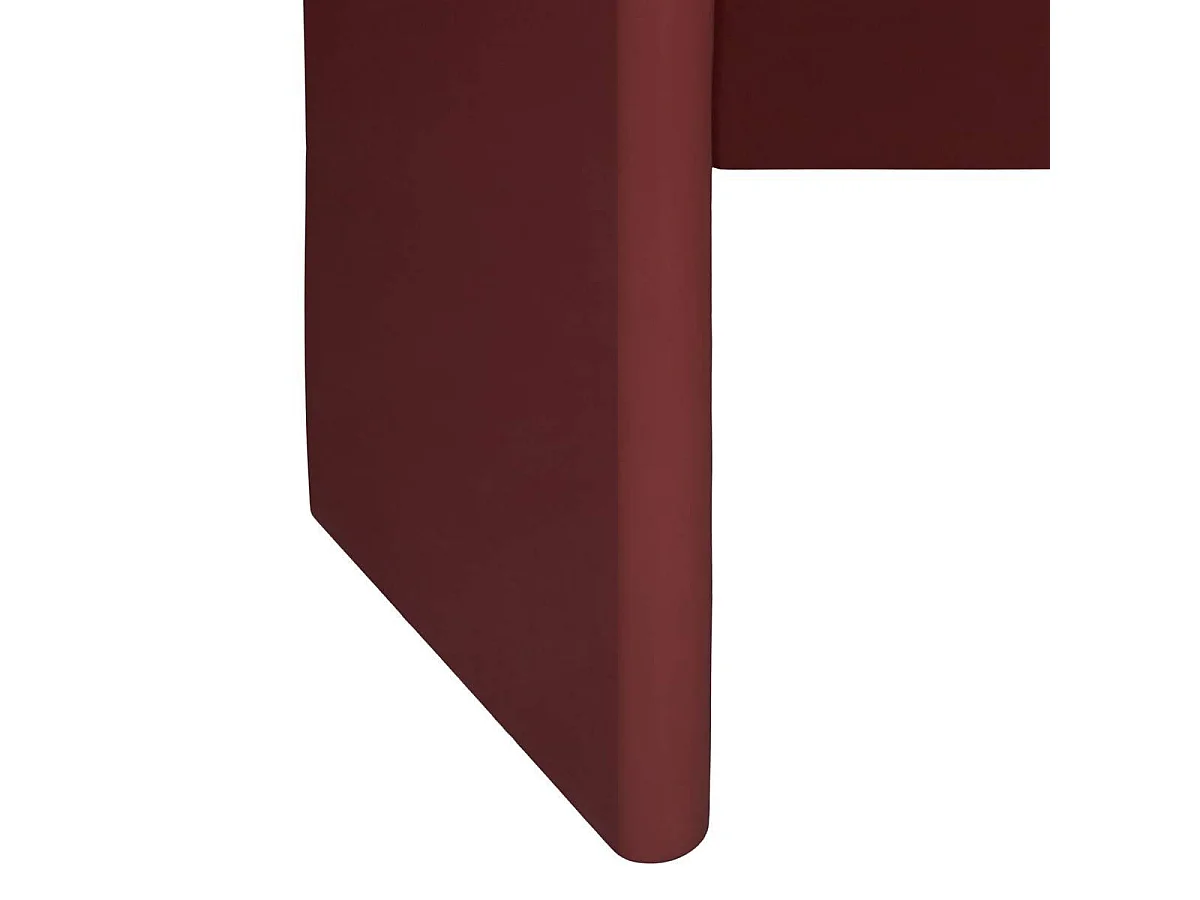 Console Design Vernis "Douglas" 100cm Rouge Grenat