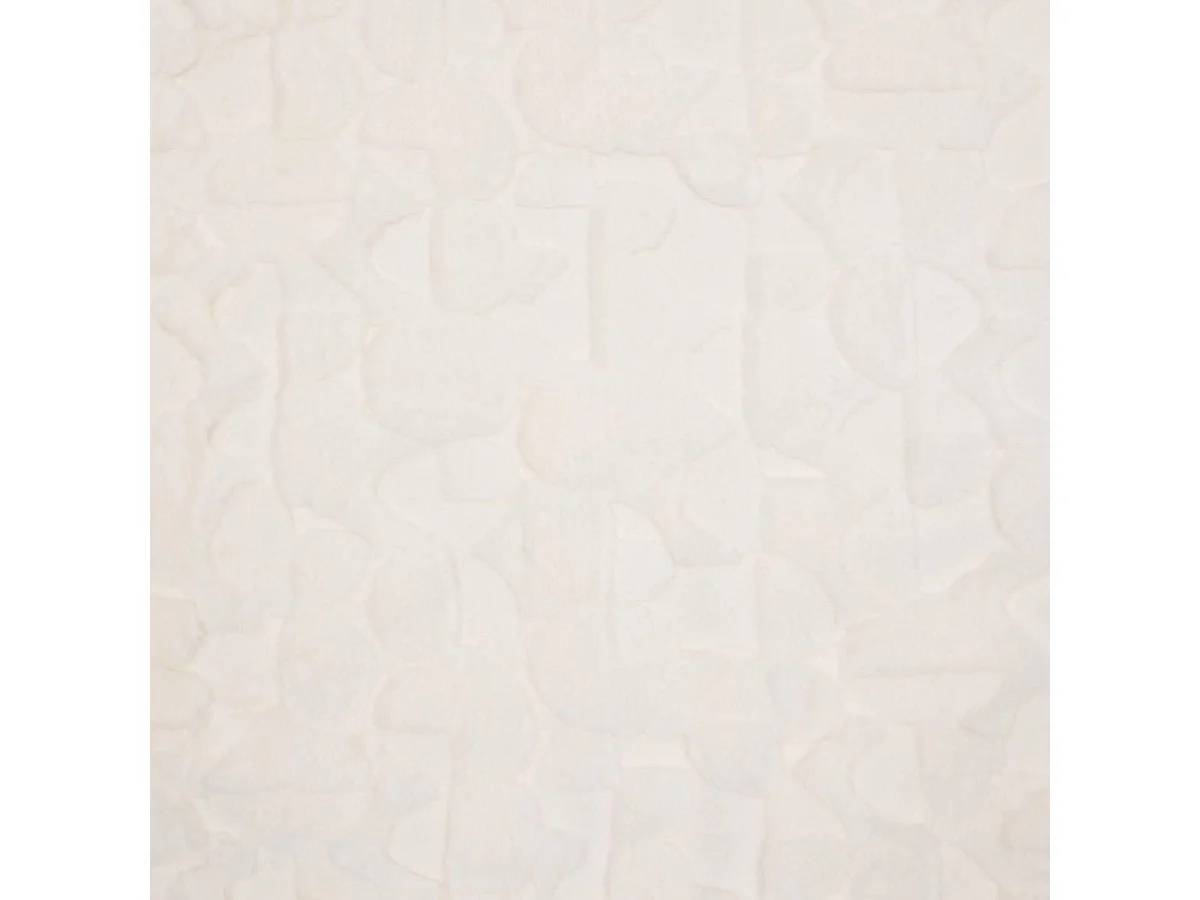 Plaid Imitation Fourrure "Nalia" 180x230cm Blanc