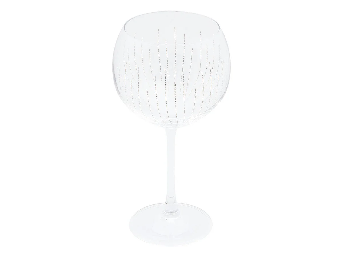 Lot de 2 Verres à Gin "Lunis" 60cl Doré