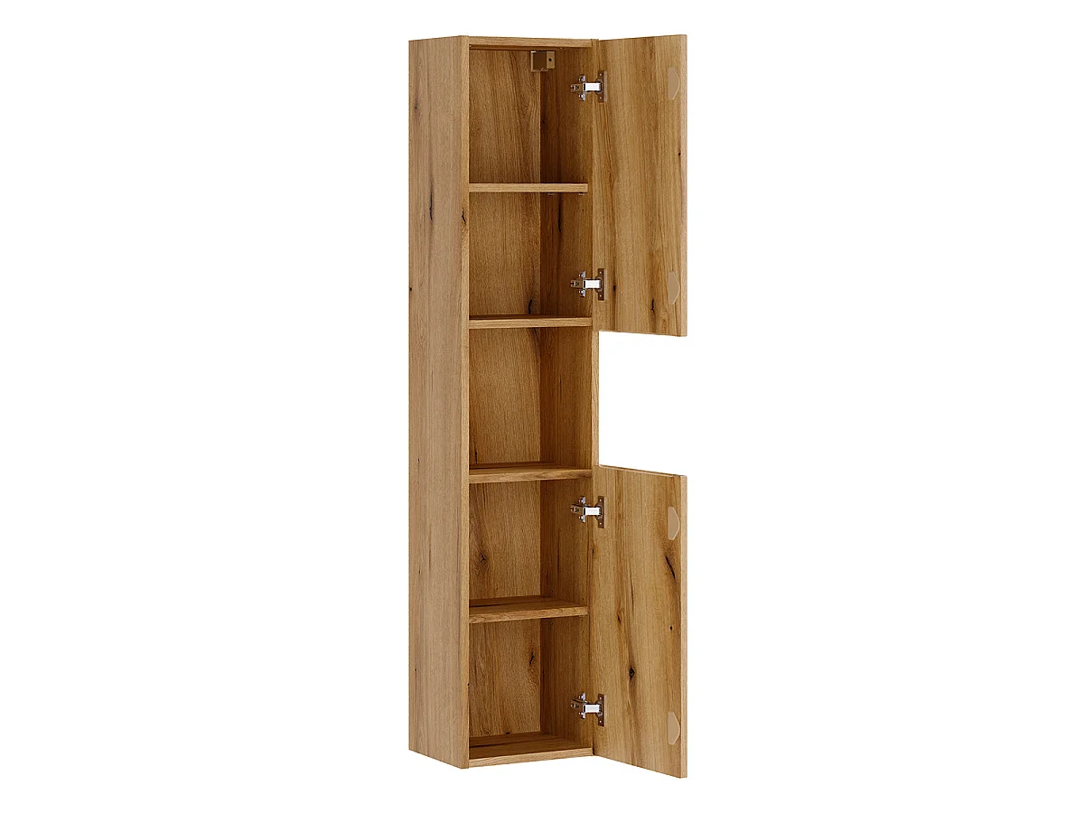 Riva-wandkast met 2 deuren, hout