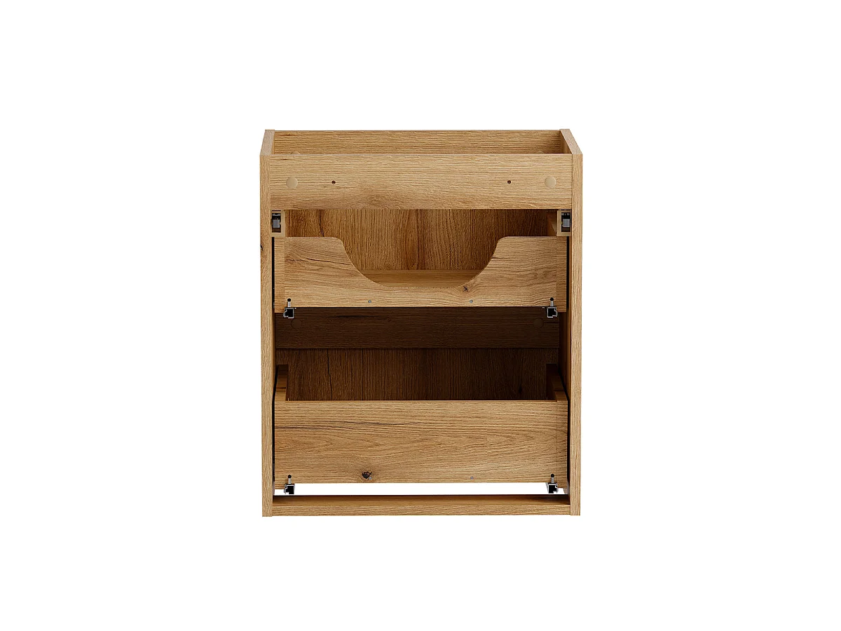 Mobile sottolavabo da 50 cm con 2 cassetti Riva Bois