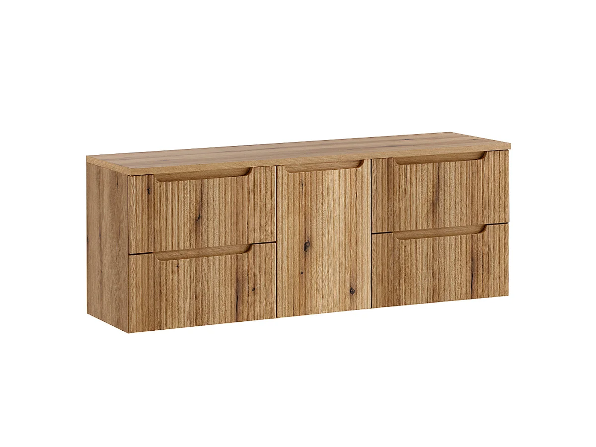 Mobile sottolavabo 160cm cesto portabiancheria Riva Bois