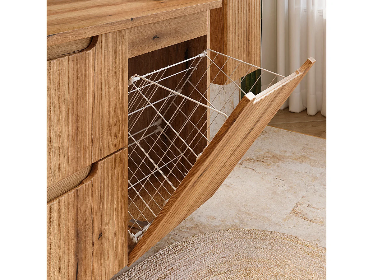 Mobile sottolavabo 160cm cesto portabiancheria Riva Bois