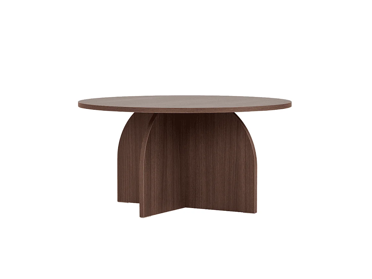 Table basse avec plateau rond D80 cm - CLOVER