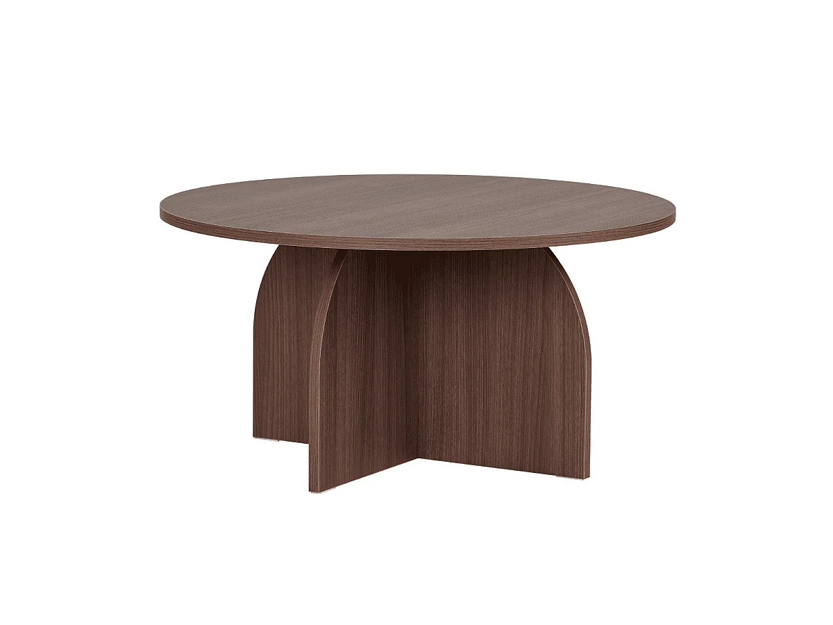 Table basse avec plateau rond D80 cm - CLOVER