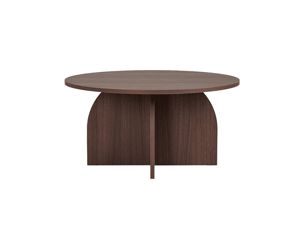 Table basse avec plateau rond D80 cm - CLOVER