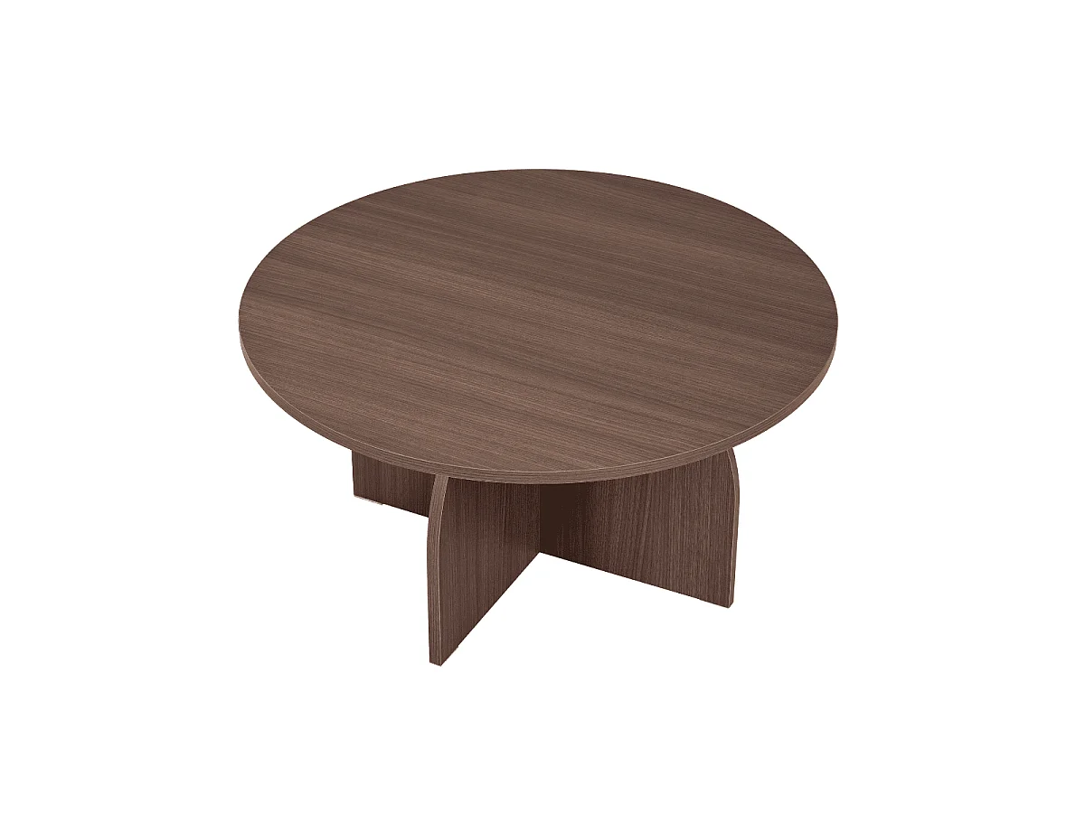 Table basse avec plateau rond D80 cm - CLOVER
