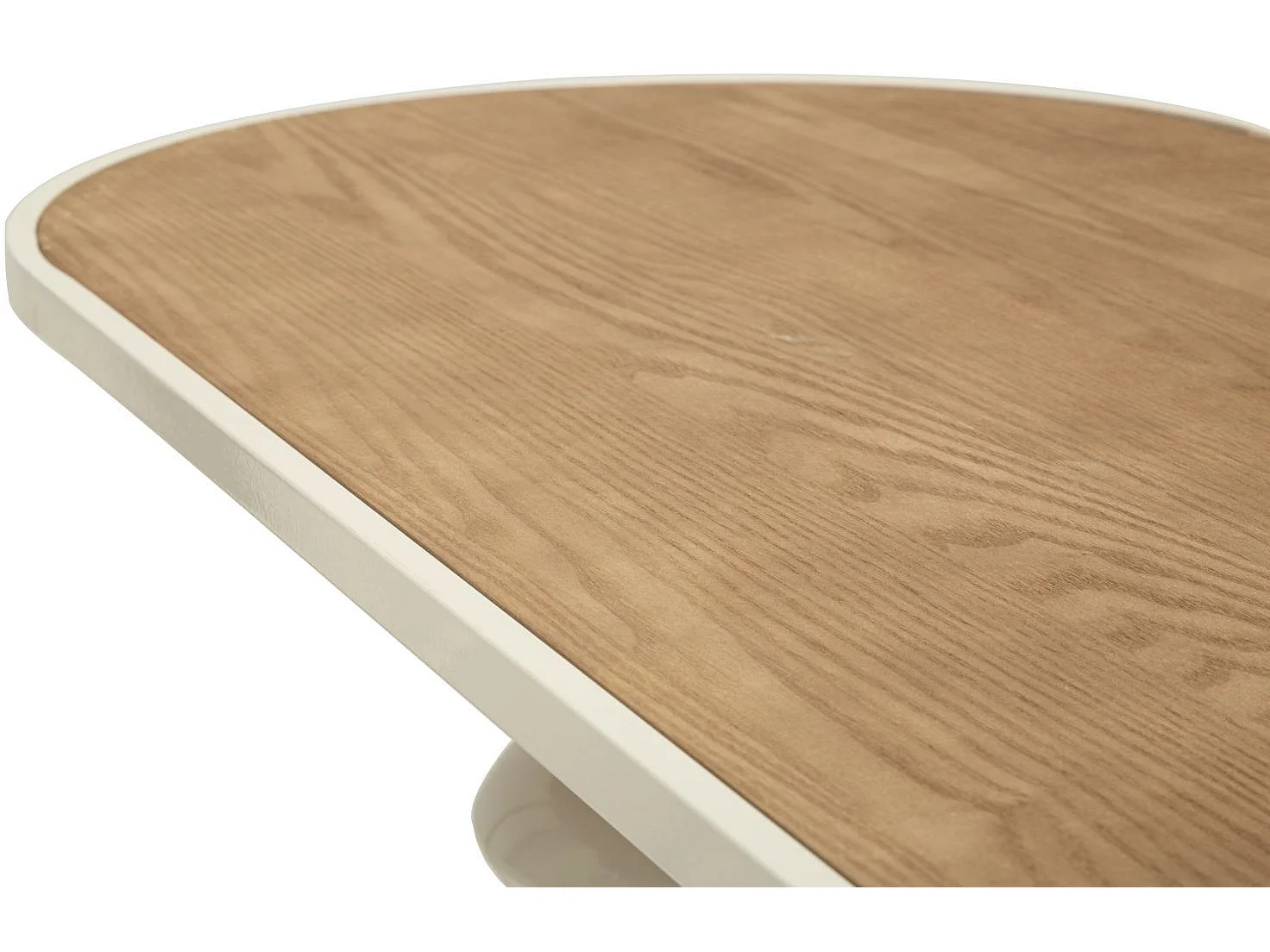 Console Totem en Métal "Pila" 150cm Crème